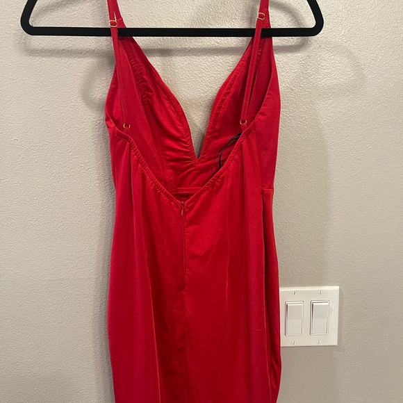 Hello Molly Red Cocktail Dress - Picture 2 of 3